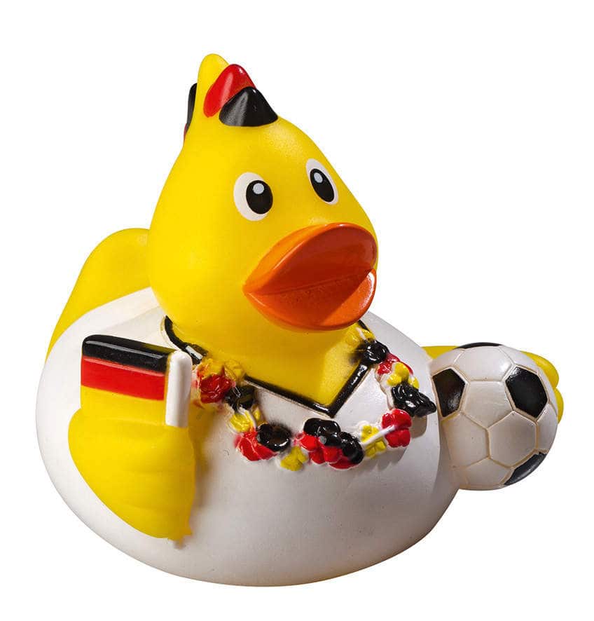 Schnabels® Quietsche-Ente Fußballfan
