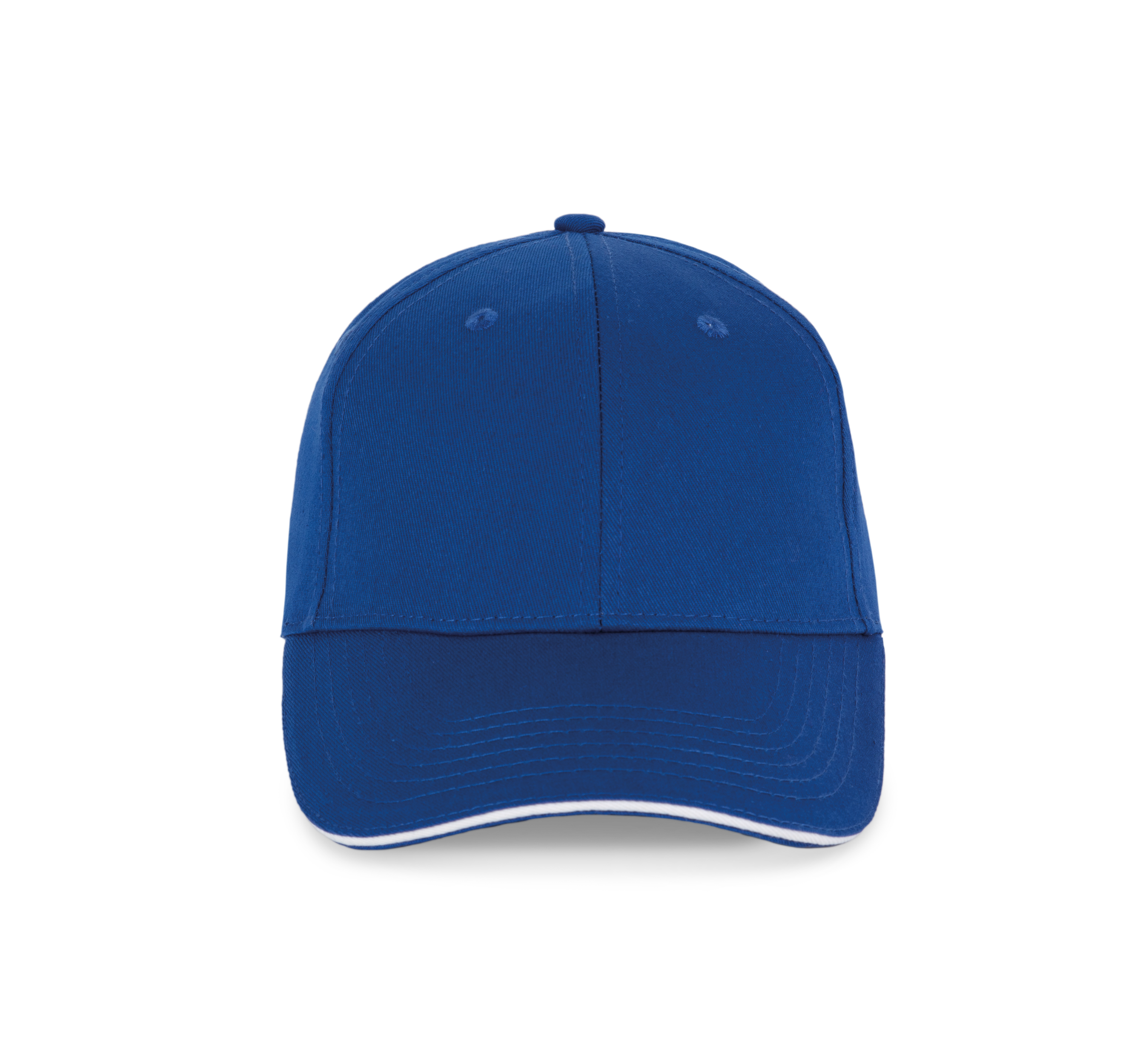 6-Panel-Kappe mit Kontrast-Sandwichschirm
