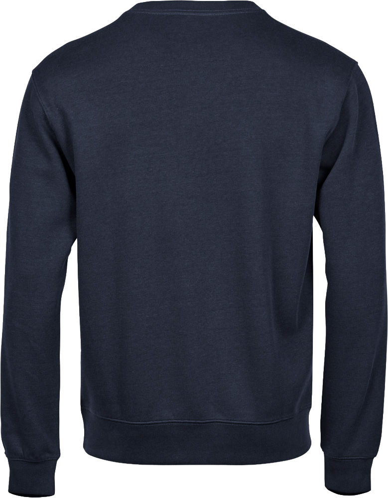 Ribbed Interlock Crew Neck