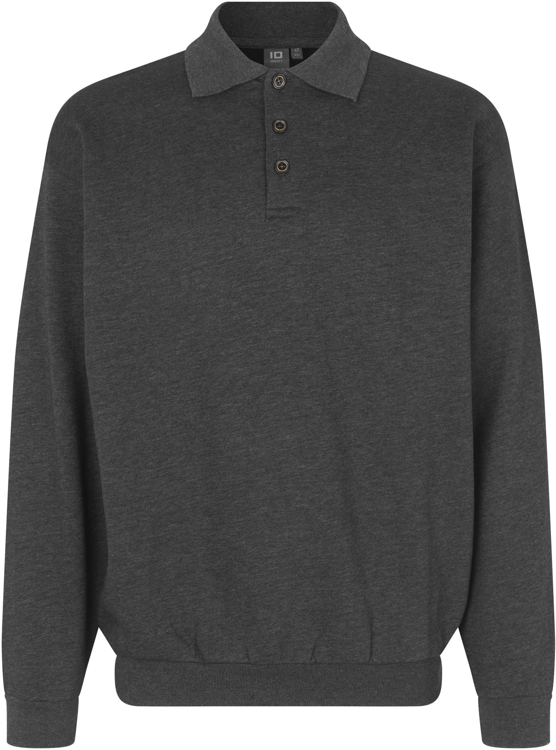 Klassisches Polo-Sweatshirt