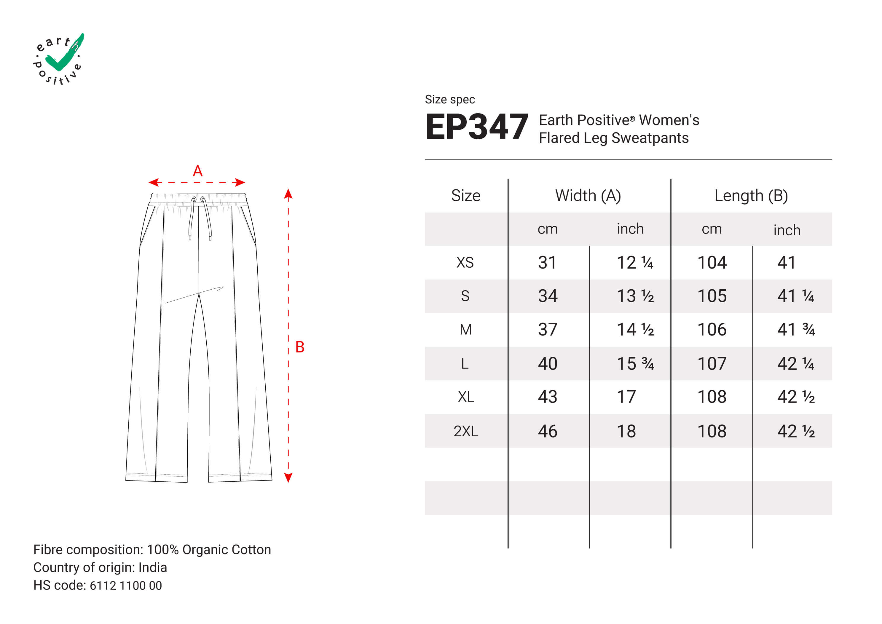 Women's Flared Leg Sweatpants