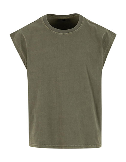 Vintage Cropped Heavy Sleeveless Tee