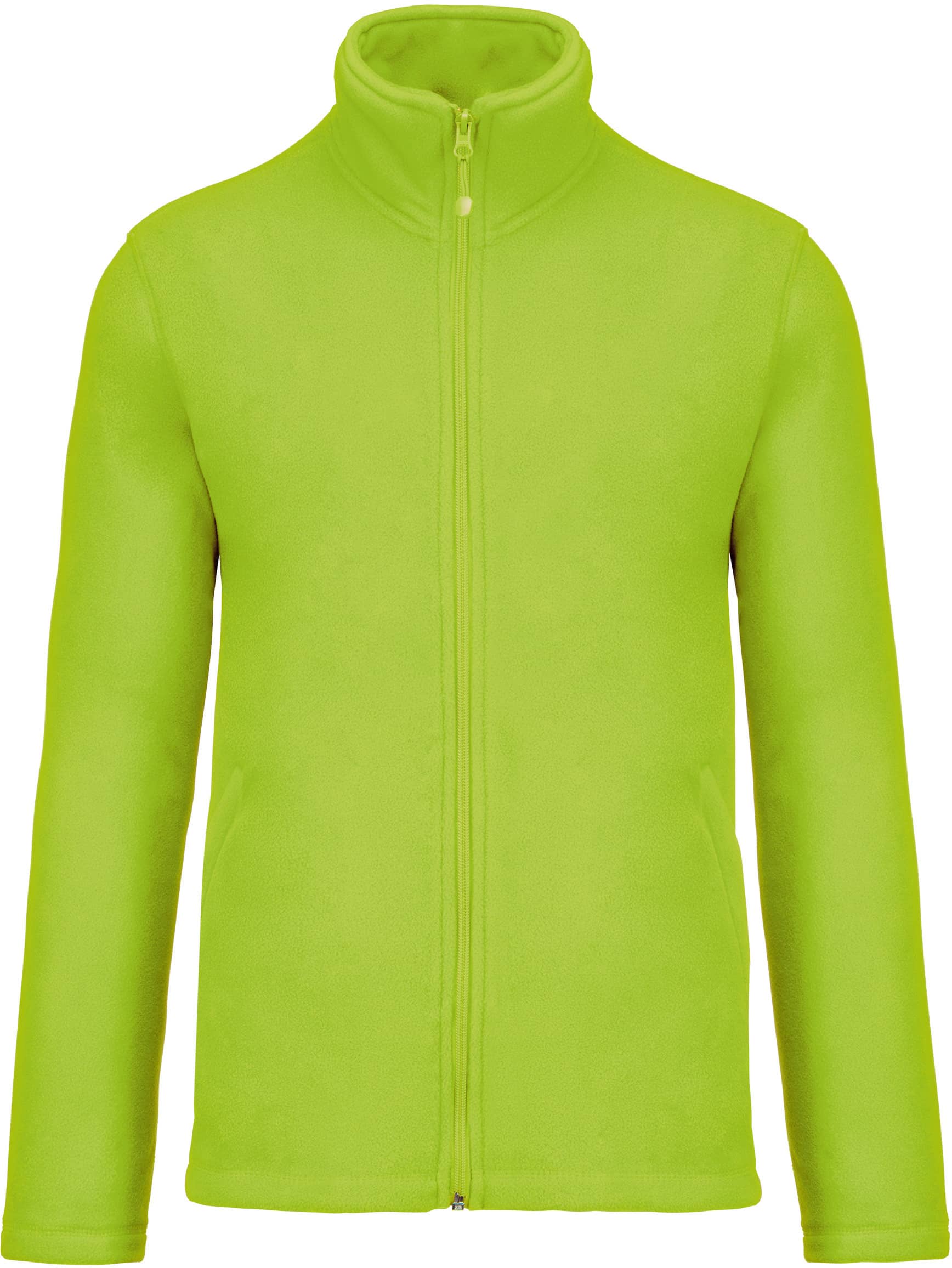 Mikrofleece-Jacke mit Reißverschluss für Herren