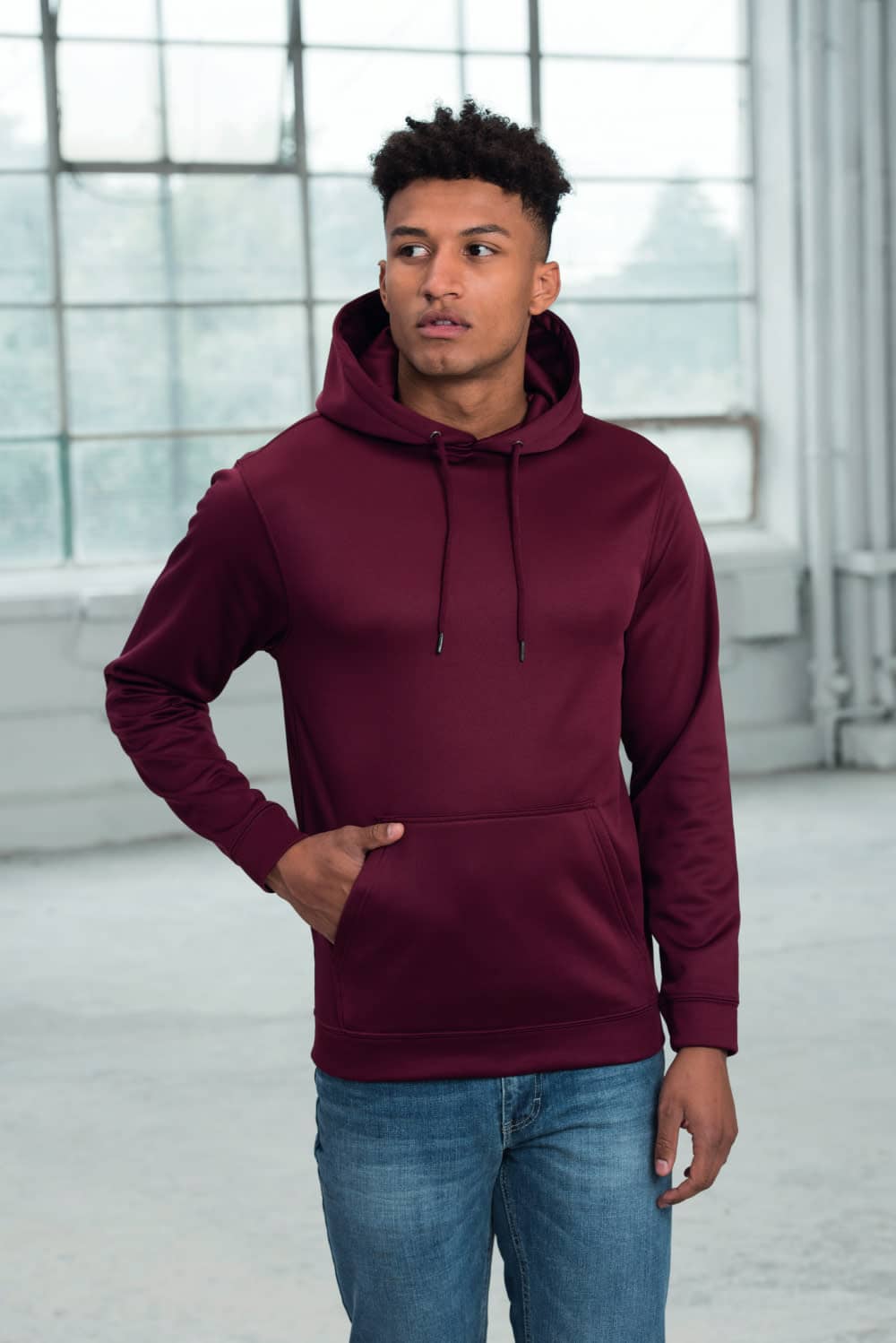 Sports Polyester Hoodie