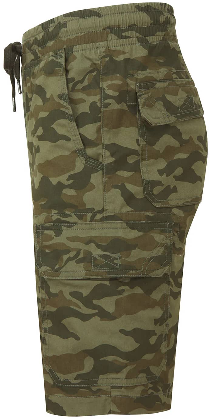 Men´s Camo Cargo Utility Shorts