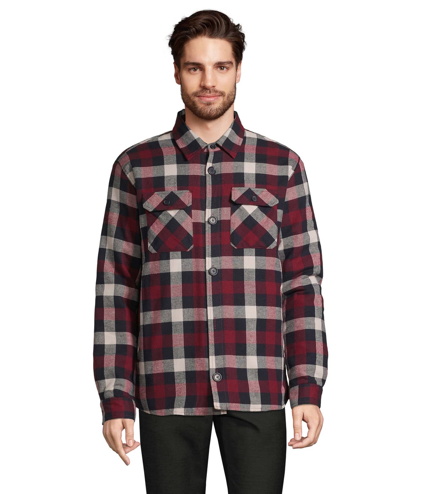 Unisex Checkered Overshirt Noah