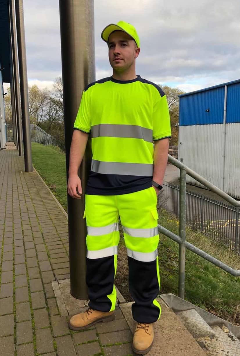 Hi-Vis Two-Tone T-Shirt