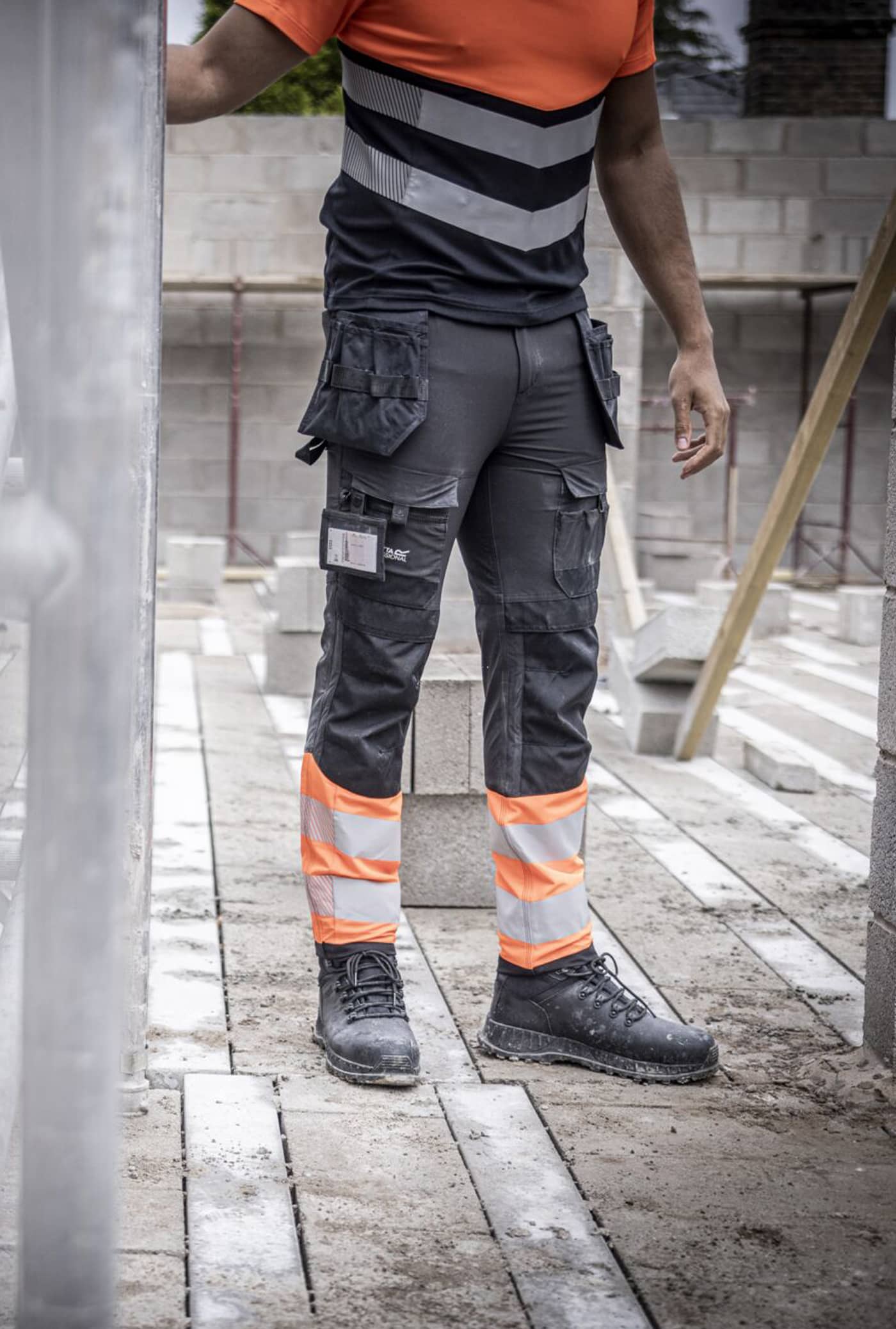 Hi-Vis X-Pro Stretch Holster Trouser (Class 1)