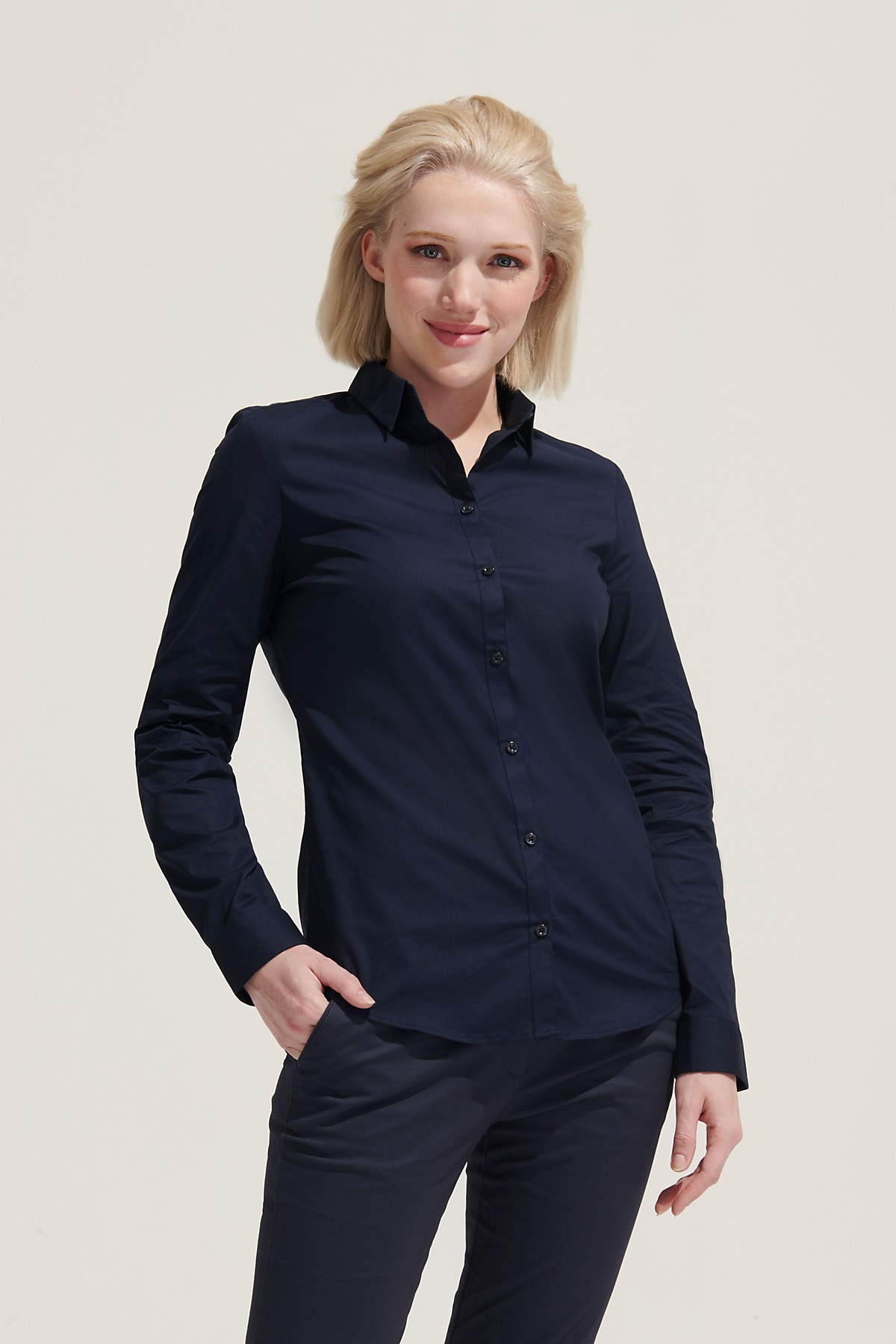 Women´s Long Sleeve Stretch Shirt Blake
