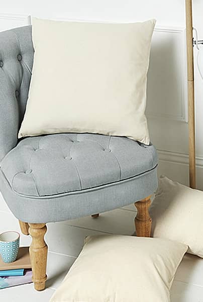 Fairtrade Cotton Canvas Cushion Cover