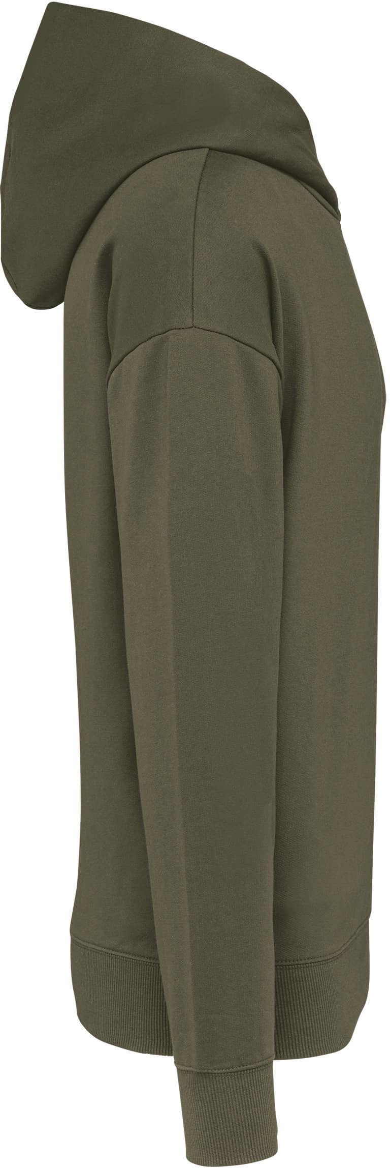 Kapuzensweatshirt aus Molton, Oversize, Unisex