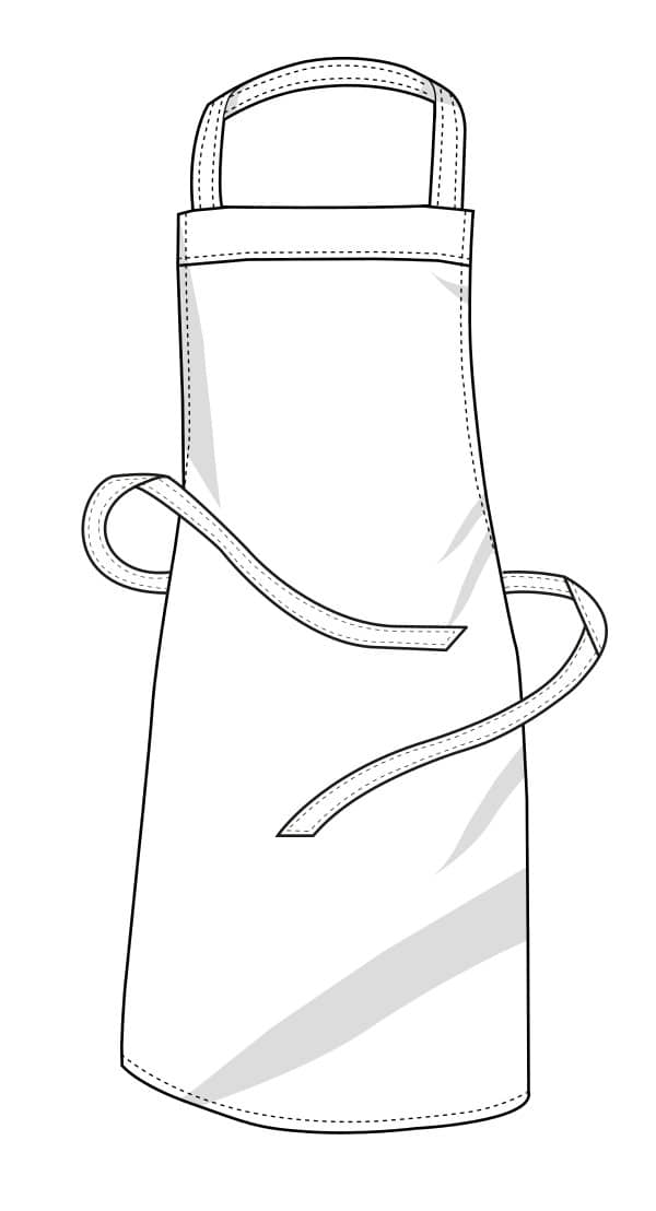 Jeans Barbecue Apron