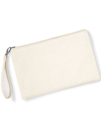 Canvas Wristlet Pouch