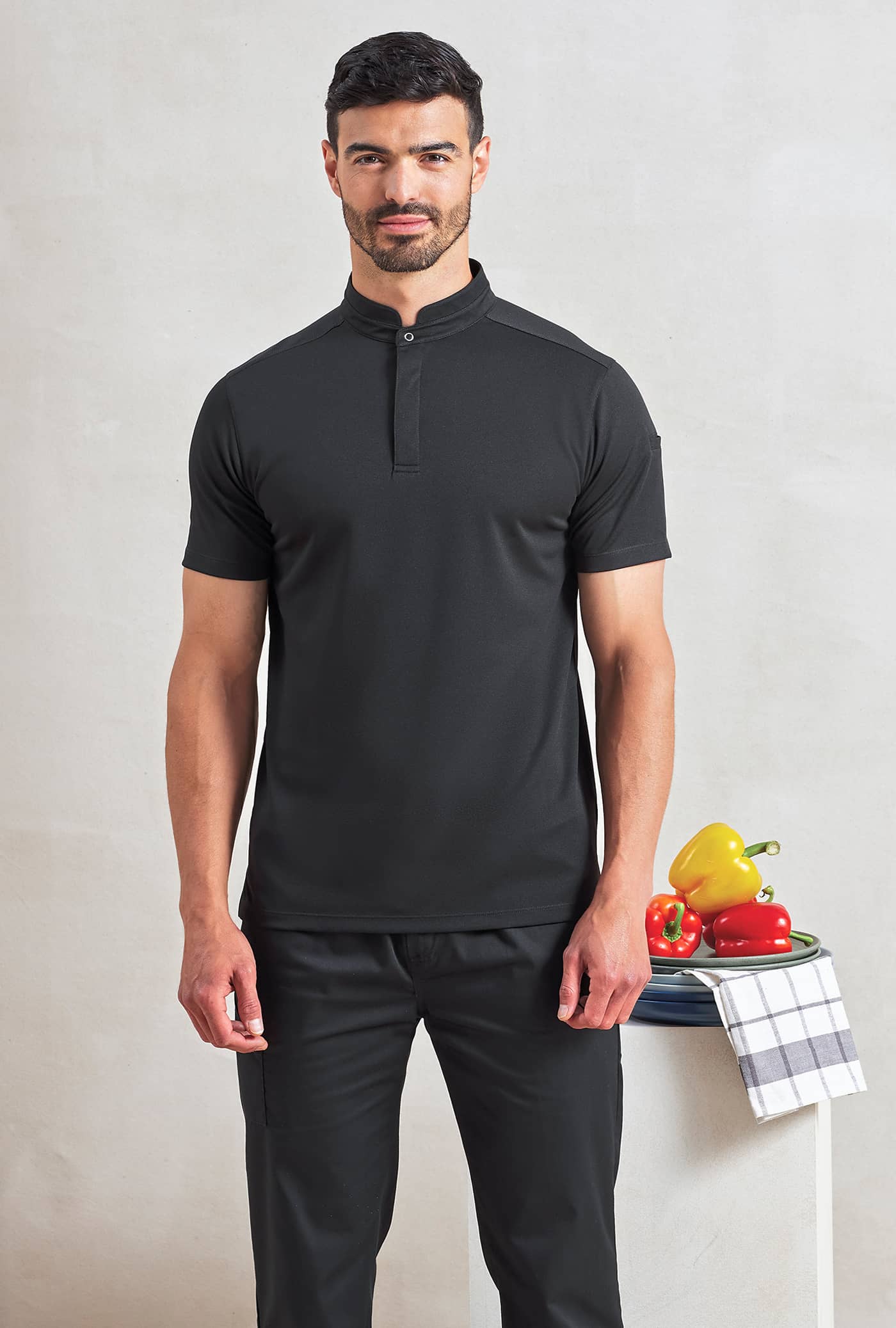 Essential ´Coolchecker®´ Chefs Shirt - Short Sleeve