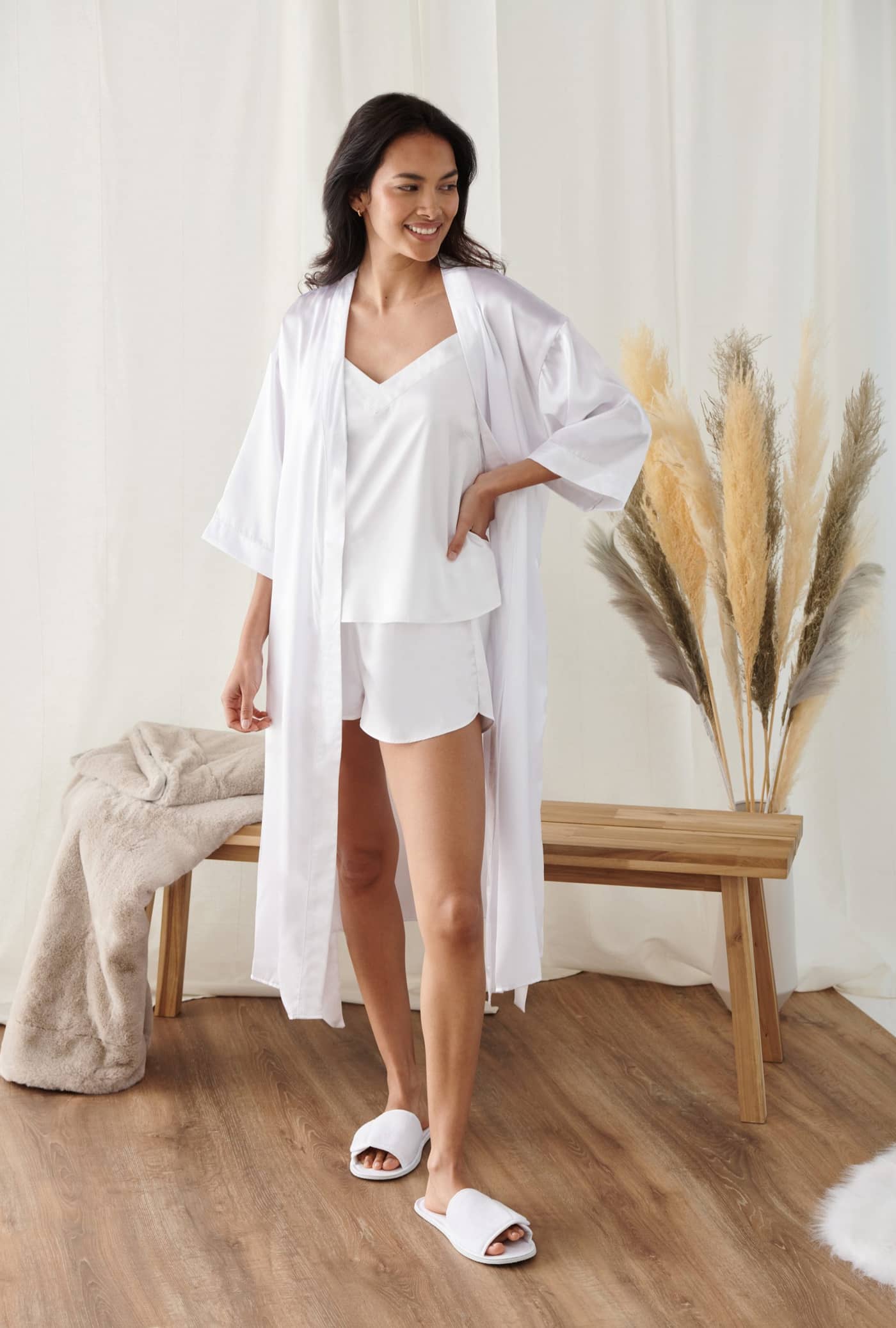 Ladies´ Satin Robe