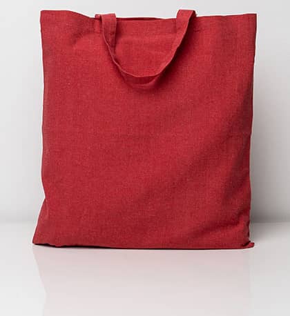Recycled Cotton Bag Short Handles