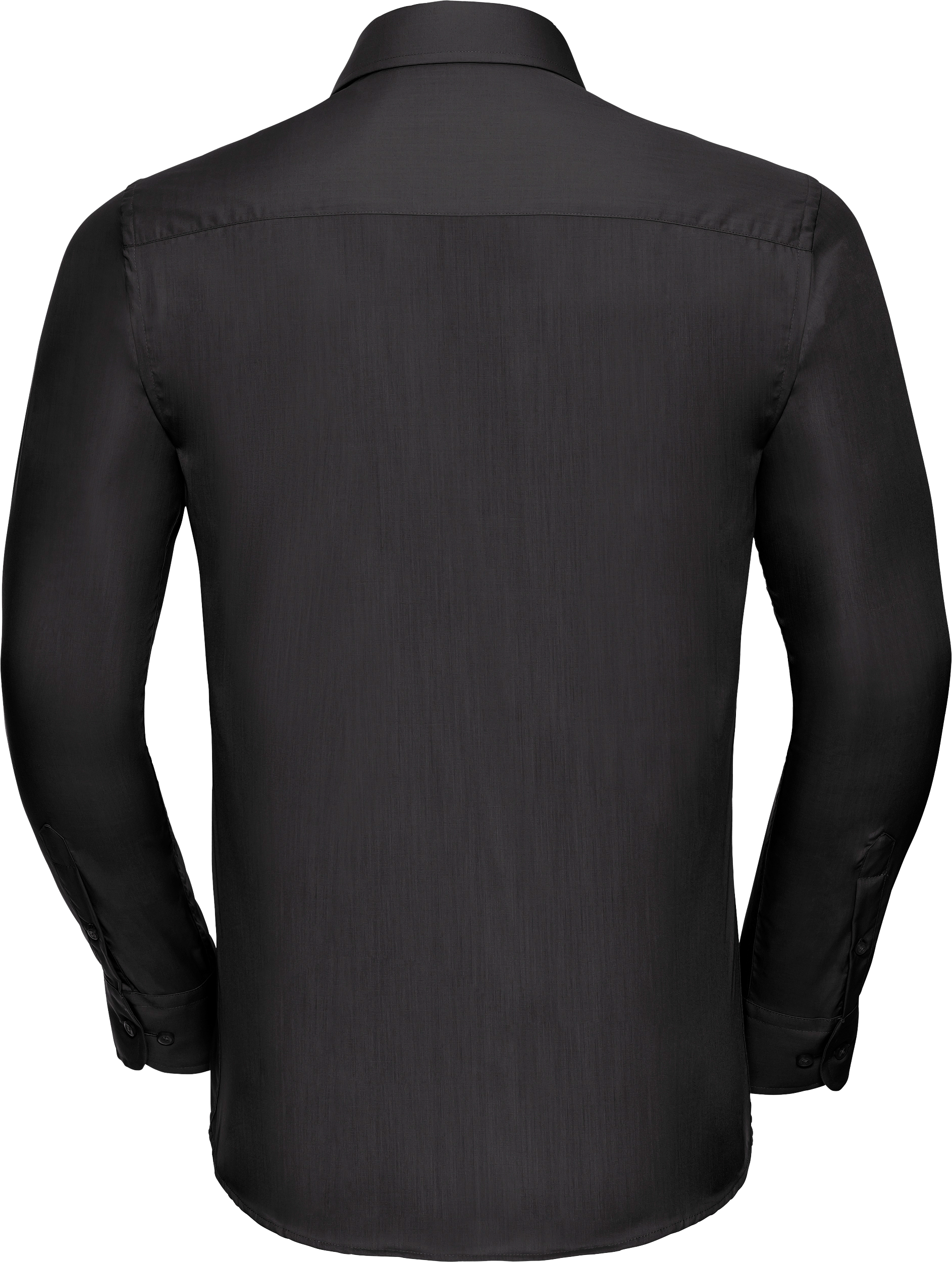 Men's Long Sleeve Tailored Polycotton Poplin Shirt