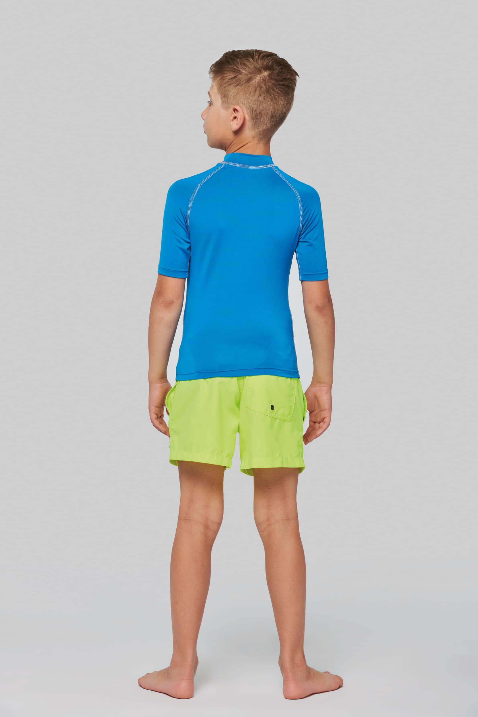 Kinder-Funktionsshirt Kurzarm und UV-Schutz