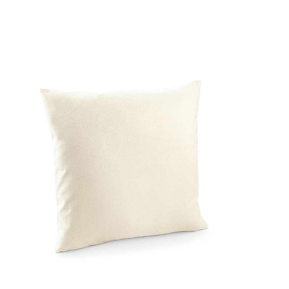 Fairtrade Cotton Canvas Cushion Cover