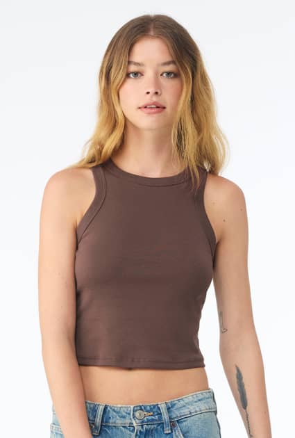 Women´s Micro Rib Racer Tank