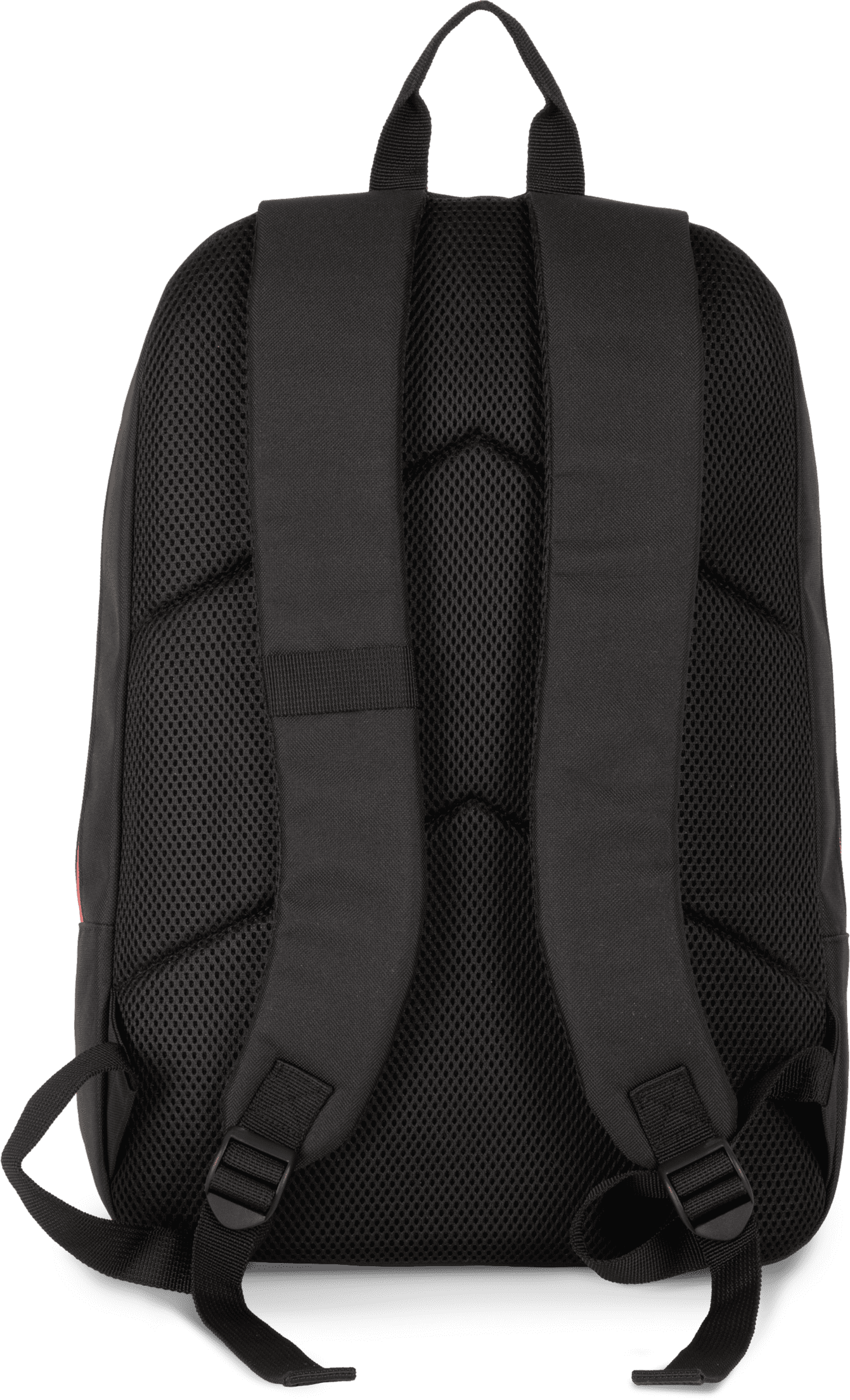 Rucksack mit kontrastfarbenem Reißverschluss aus Polyester