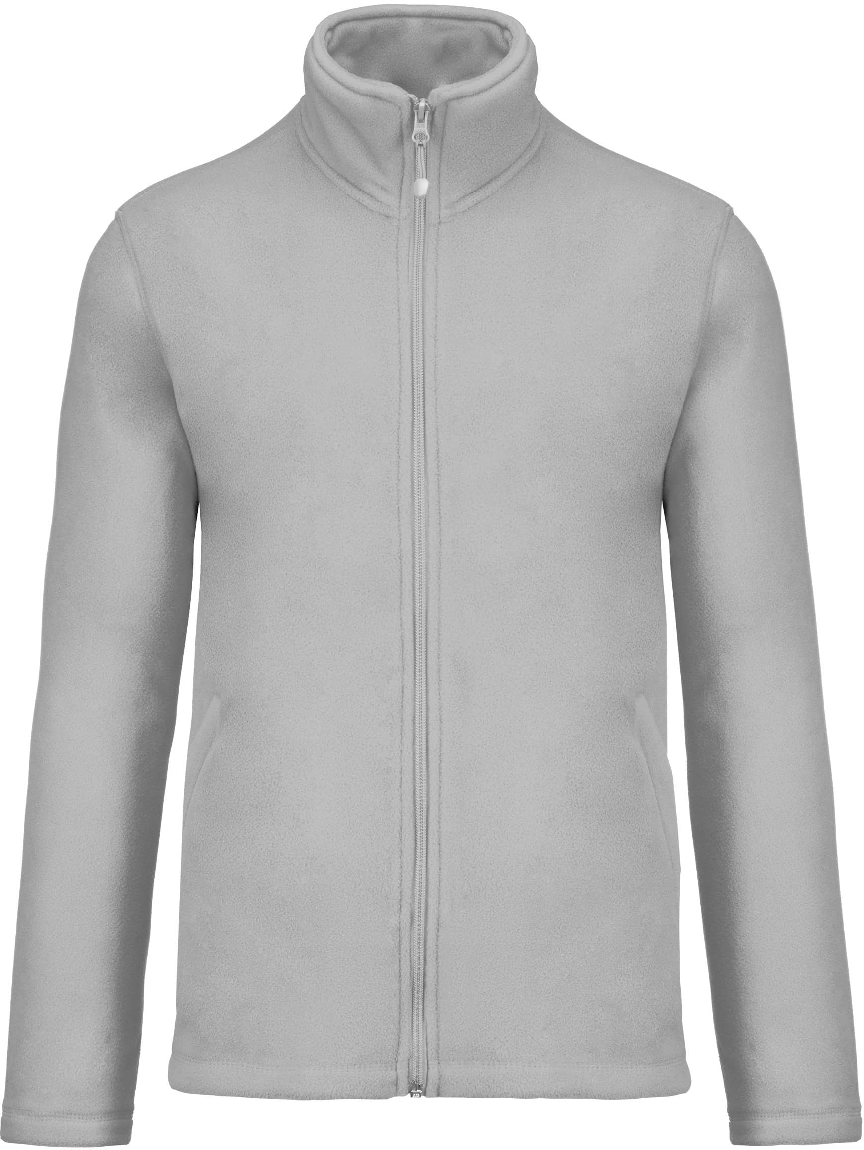 Mikrofleece-Jacke mit Reißverschluss für Herren