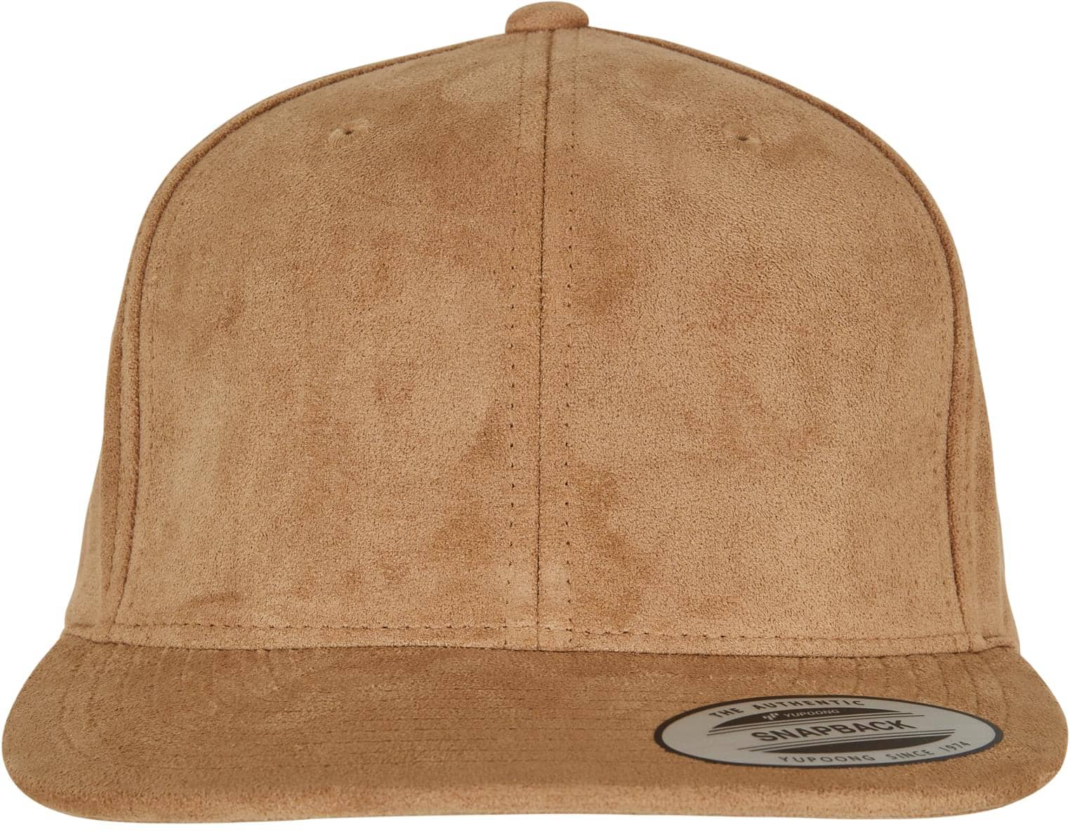 Suede Leather Snapback