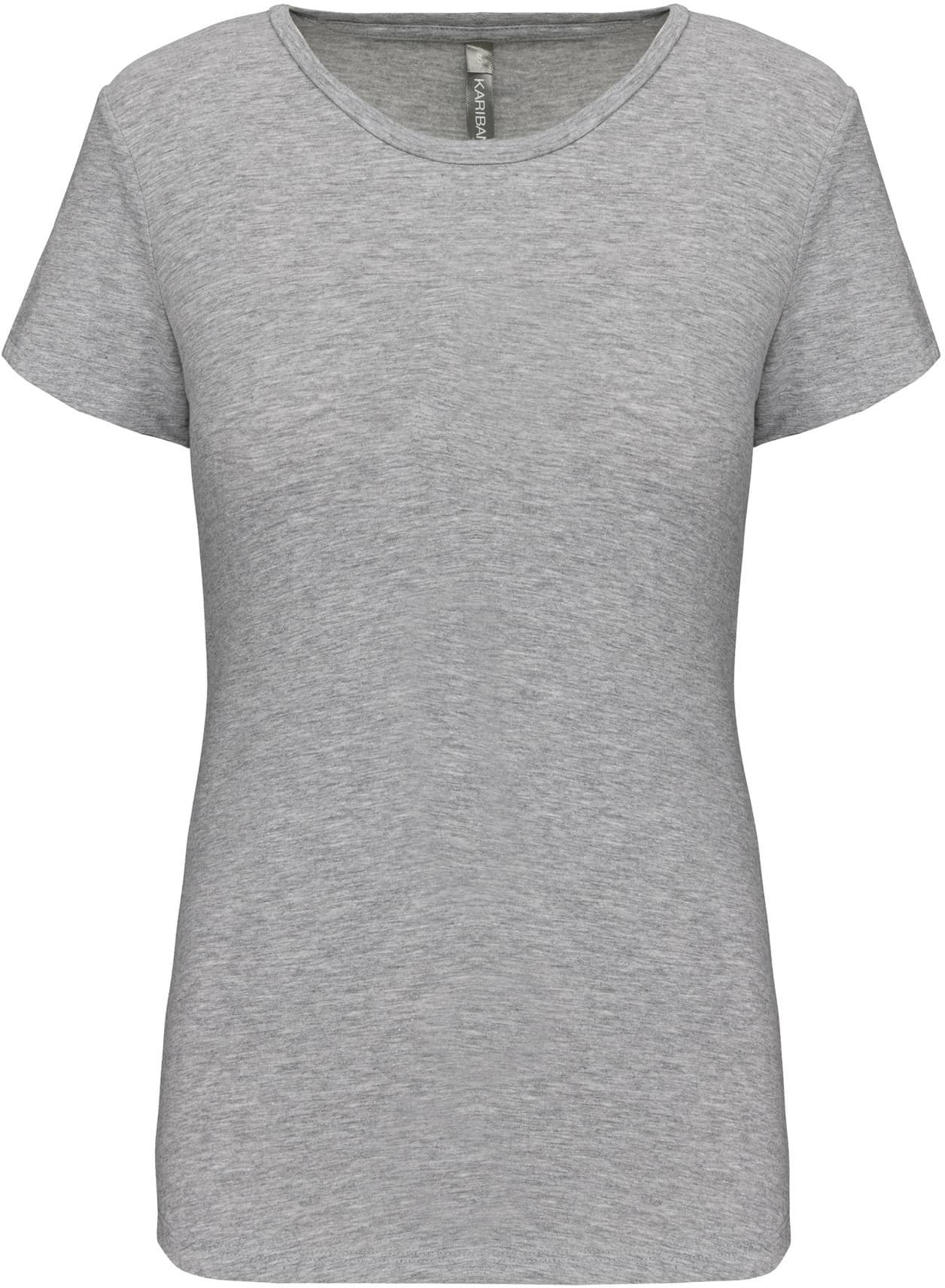 Kurzarm-Damen-T-Shirt mit Rundhalsausschnitt