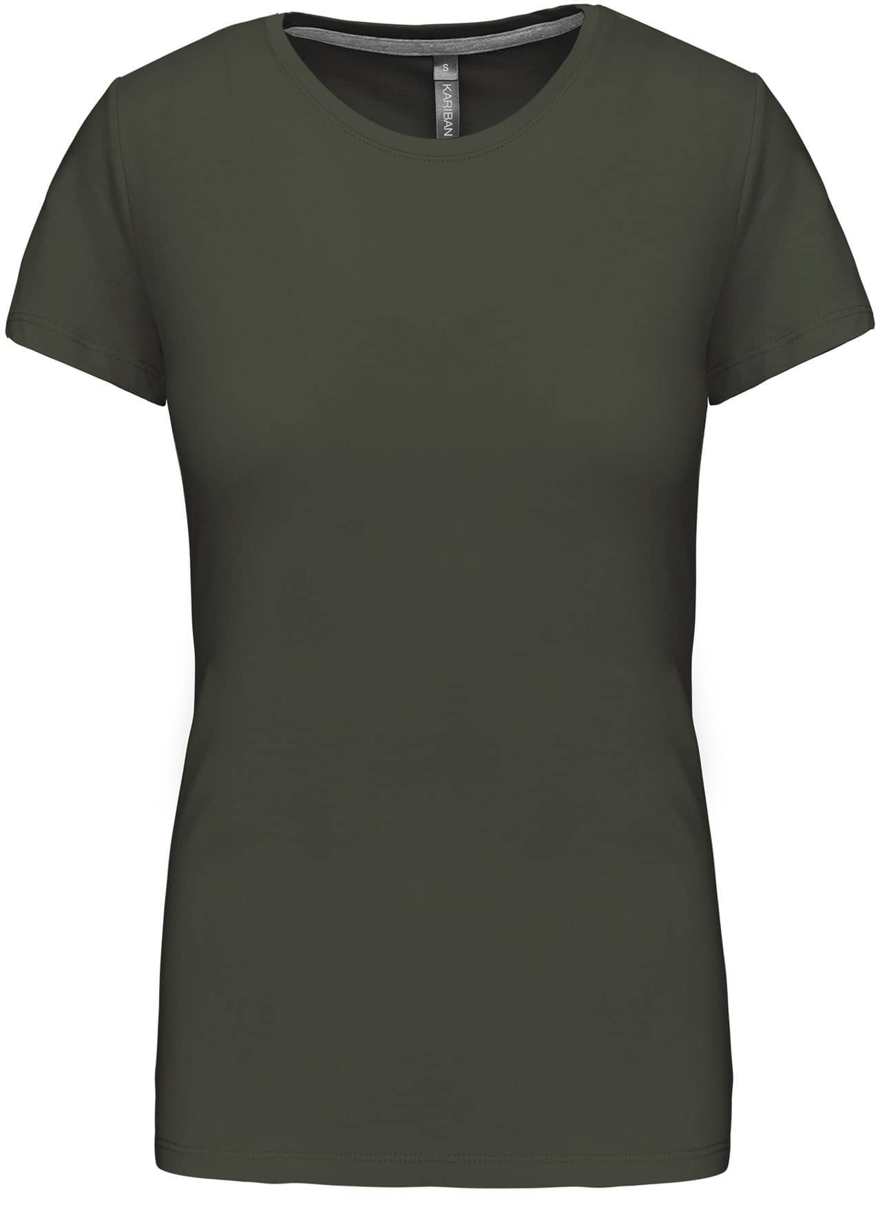 Ladies` Short-Sleeved Crew Neck T-Shirt