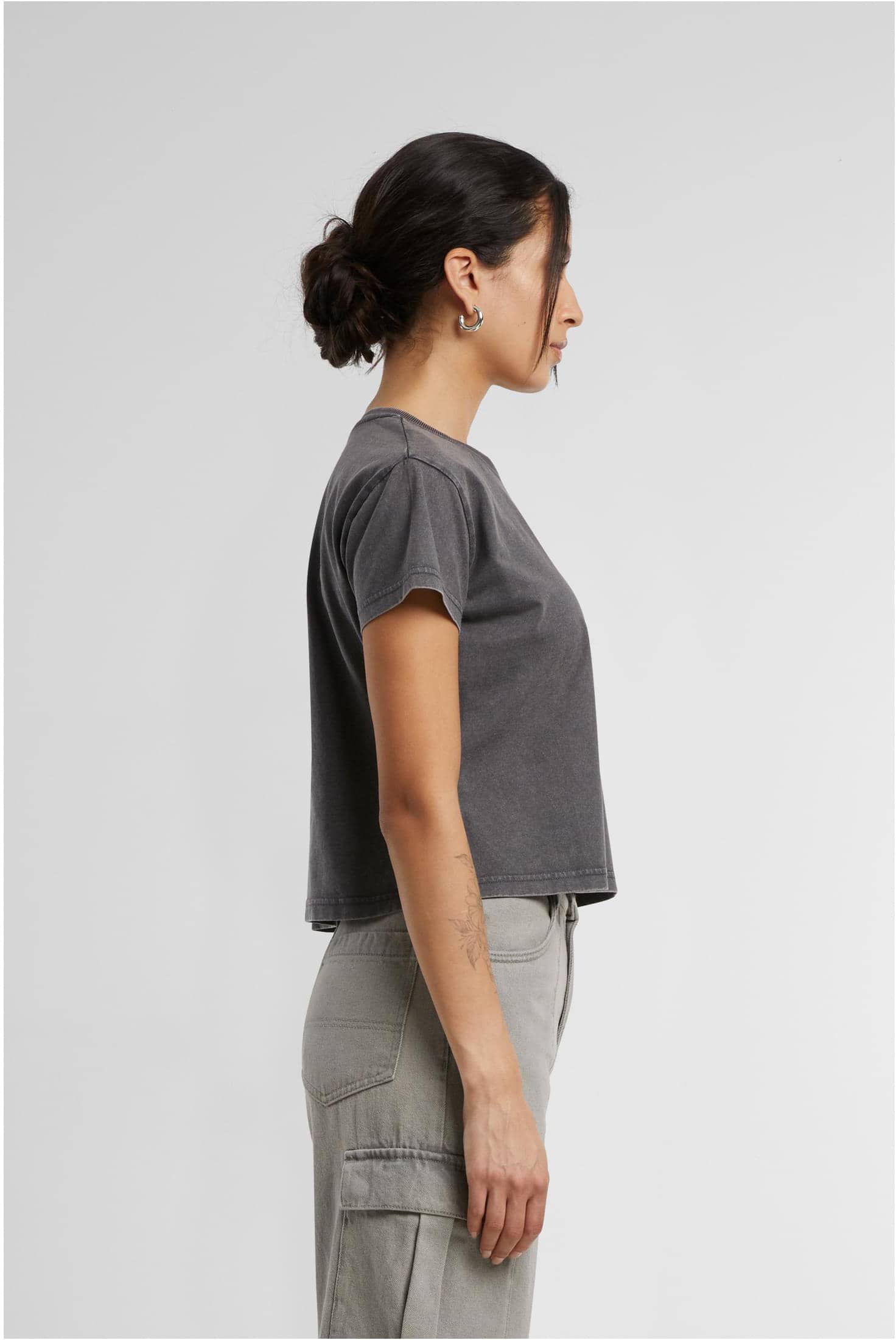 Ladies Vintage Cropped Tee