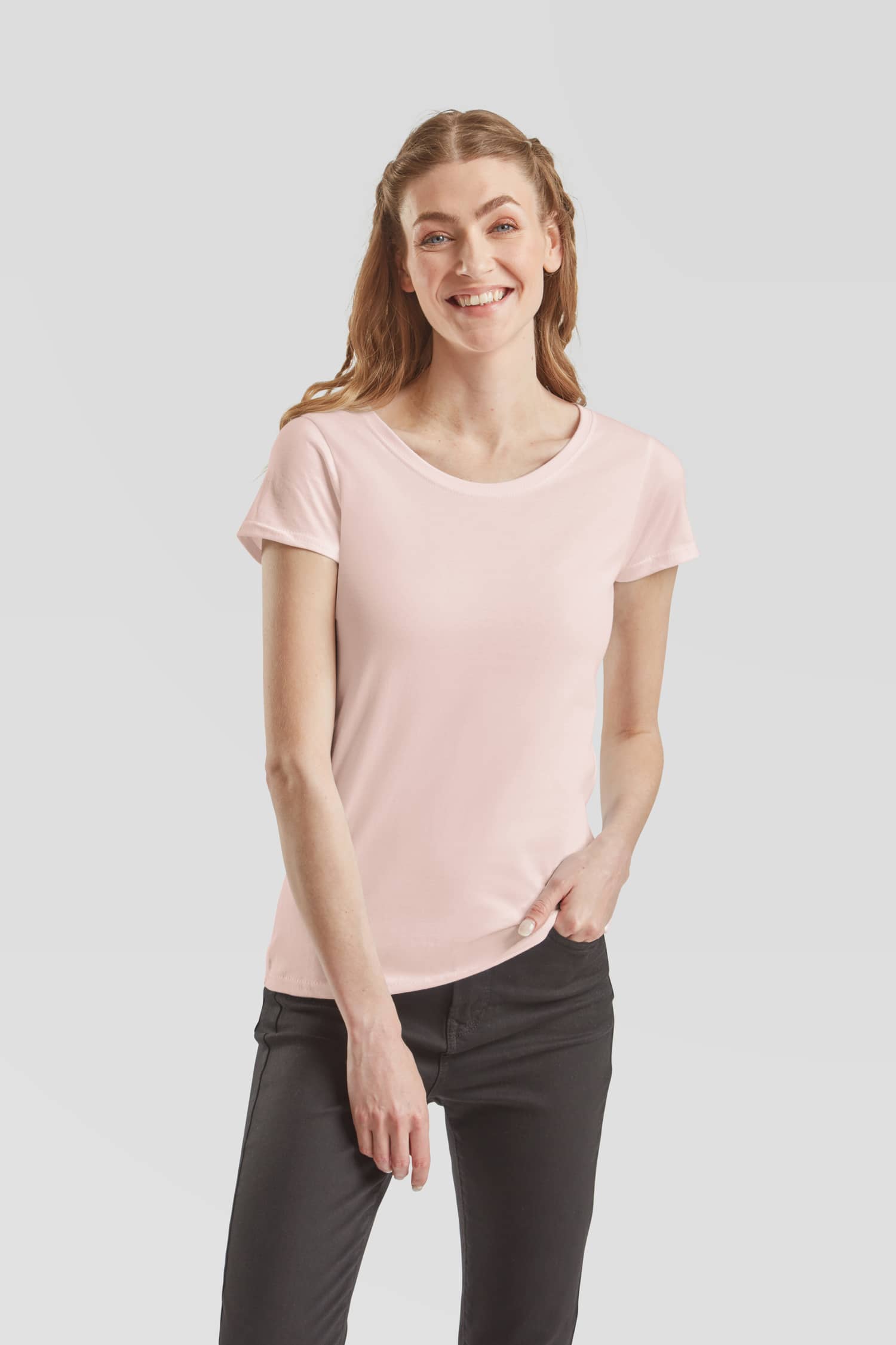 Ladies Iconic 195 Ringspun T