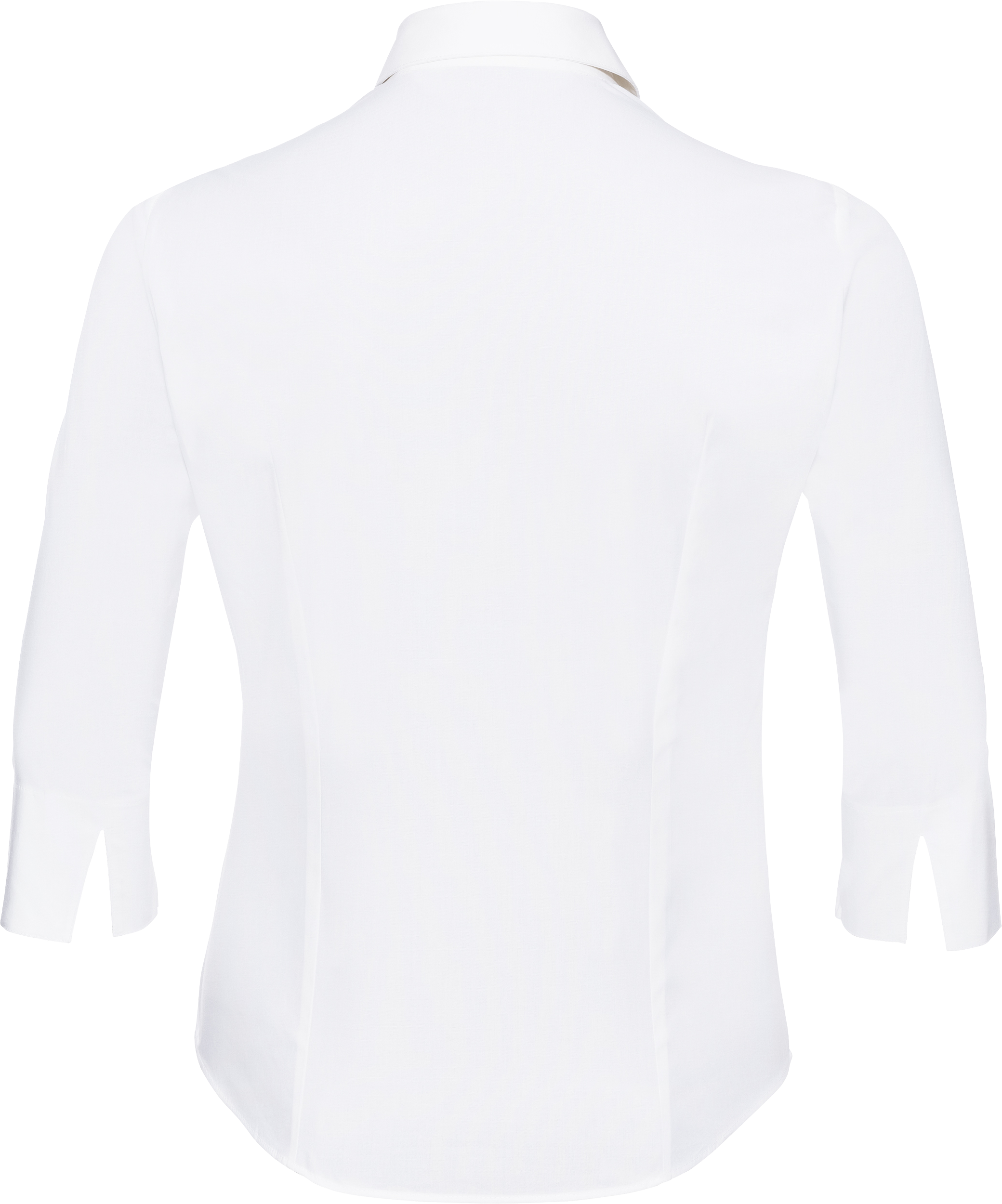 Ladies' Long Sleeve Classic Pure Cotton Poplin Shirt