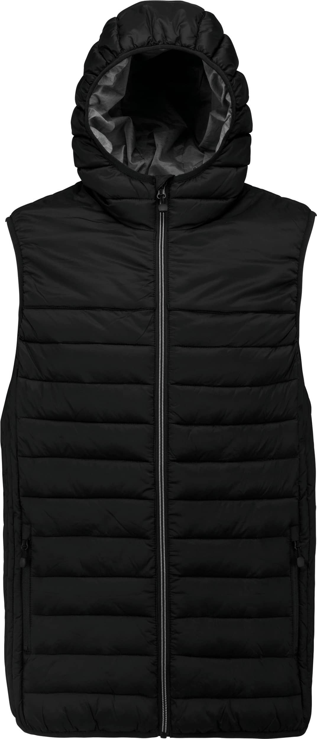 Bodywarmer mit Kapuze für Kinder - Black und Navy