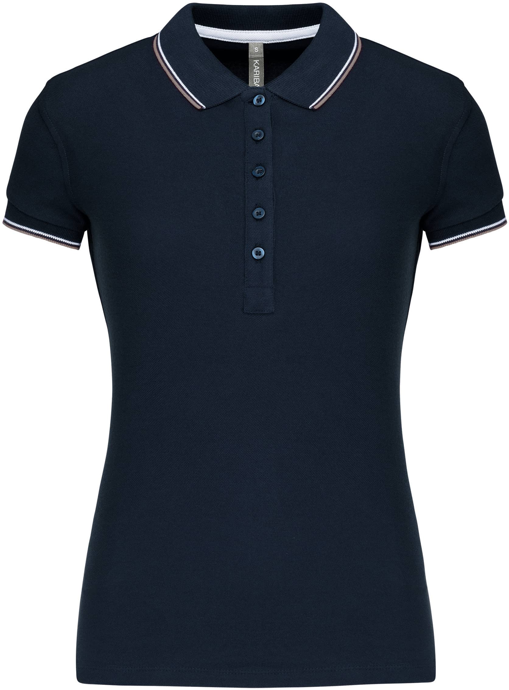 Damen Piqué Poloshirt Kurzarm