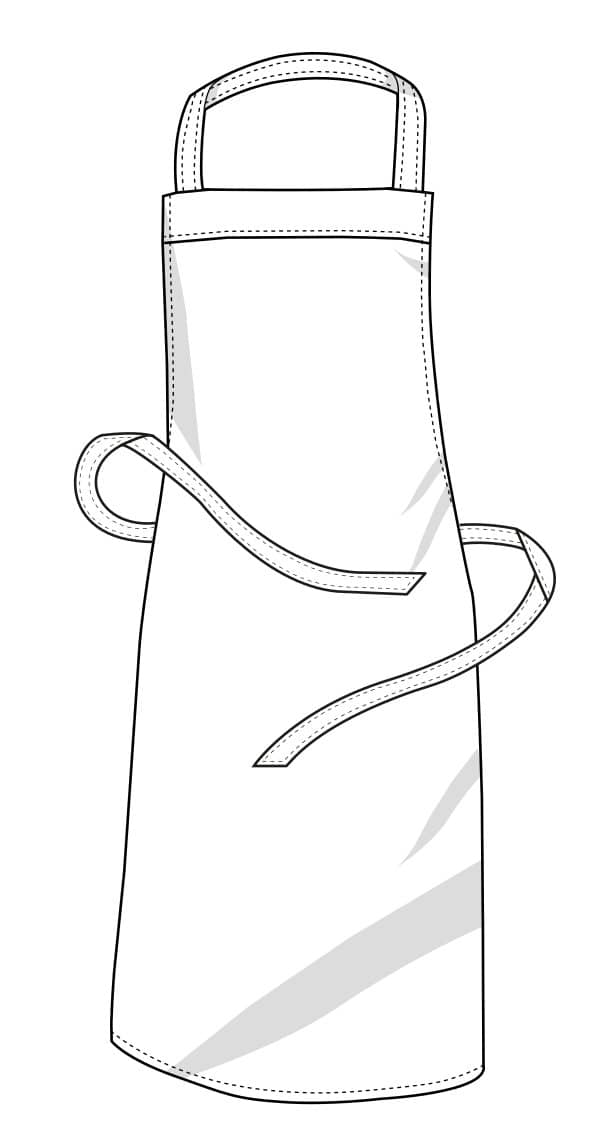 Barbecue Apron XL Sublimation