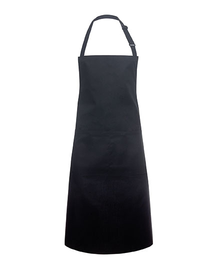 Übergrößen Latzschürze Basic mit Schnalle und Tasche