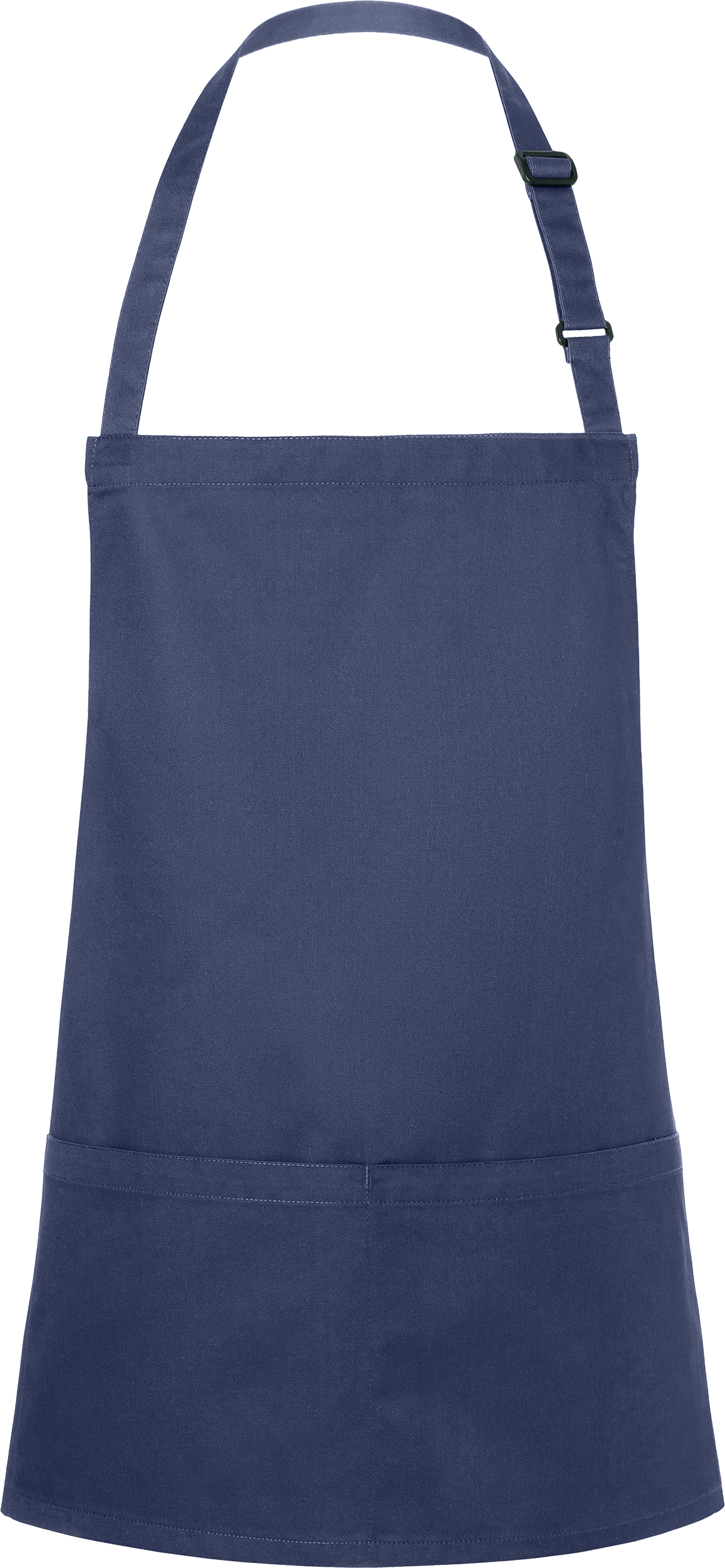 Kurze Latzschürze Basic mit Schnalle und Tasche