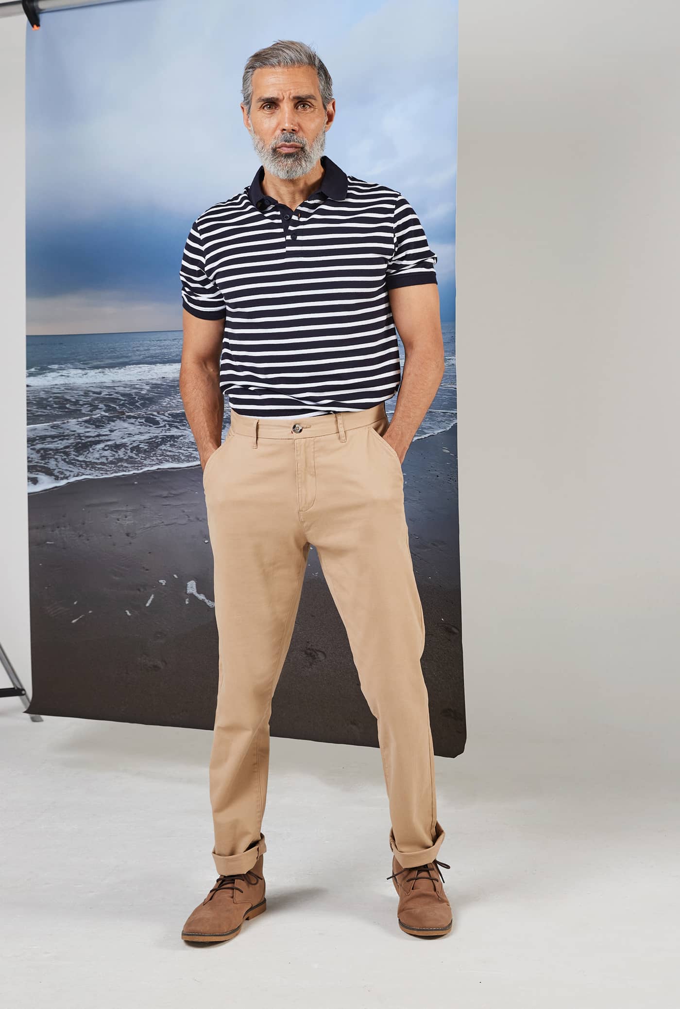 Men`s Stretch Chino Trousers