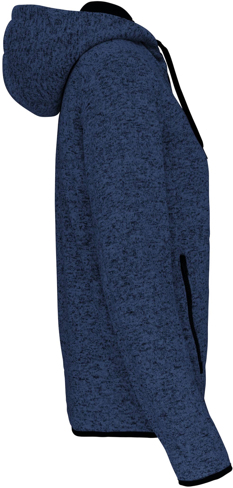 Damen-Hoodie aus Chiné