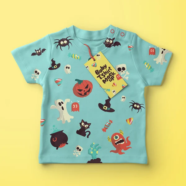 Kinder T-Shirt Mockup
