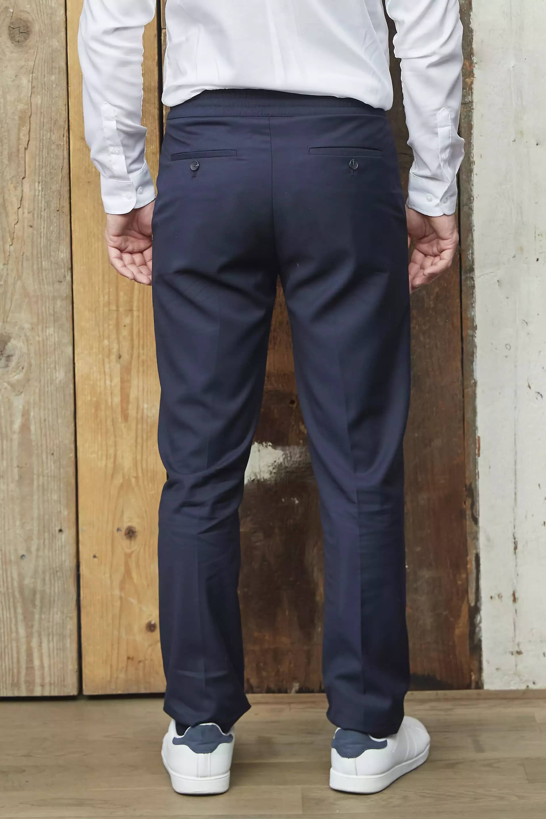 Men´s Elasticated Waist Suit Trousers Germain