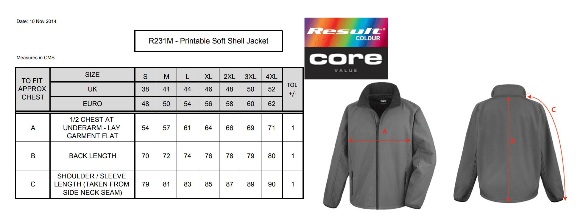 Men's Printable Softshell Jacket with Recycled Fleece Inner