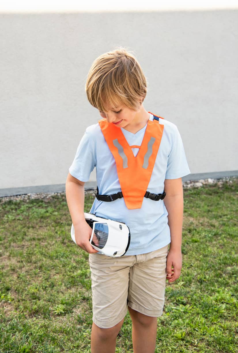 Kids´ Hi-Vis Safety Collar Haiti With Safety Clasp