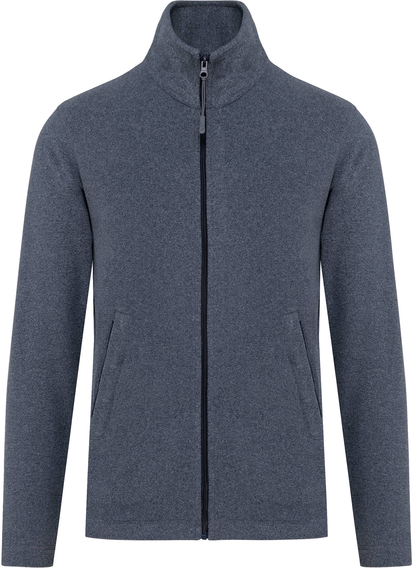 Mikrofleece-Jacke mit Reißverschluss für Herren