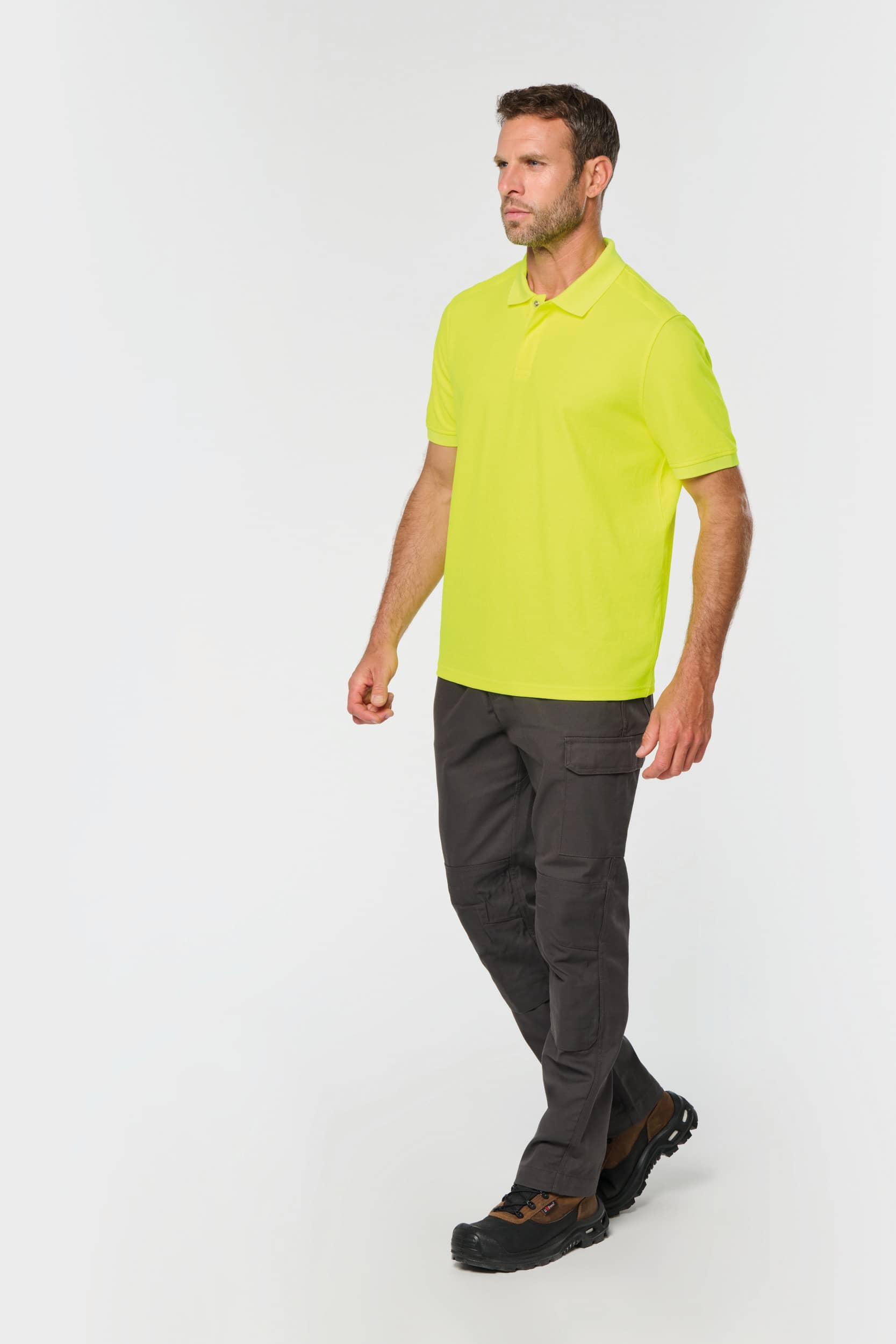 Umweltfreundliches Unisex-Polohemd aus Baumwolle/Polyester