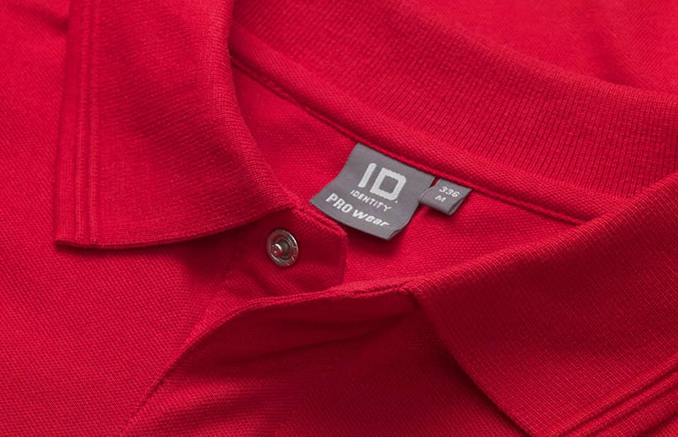 PRO Wear Langarm-Poloshirt mit Druckknopf