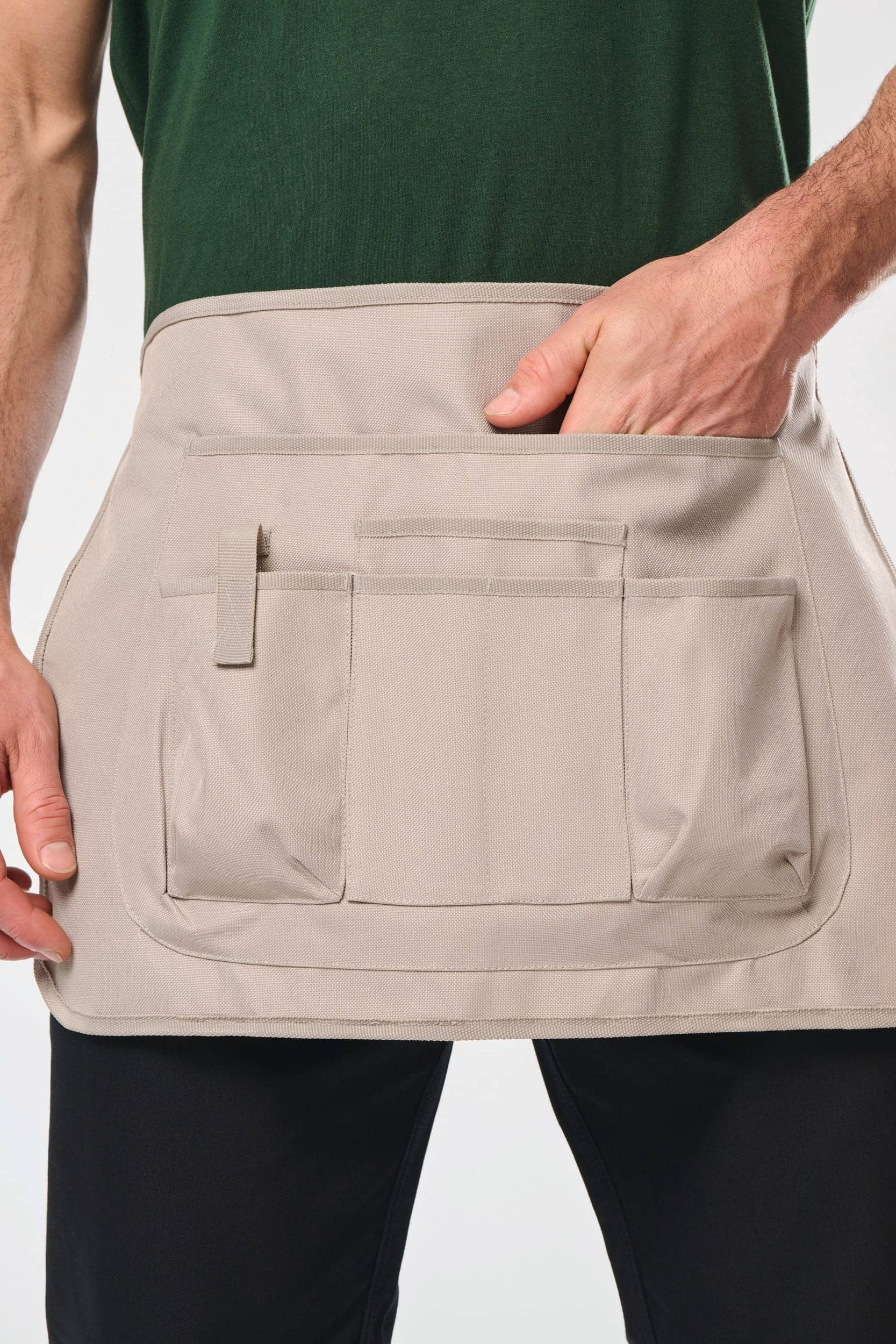 Kurze umweltfreundliche Unisex-Gärtnerschürze