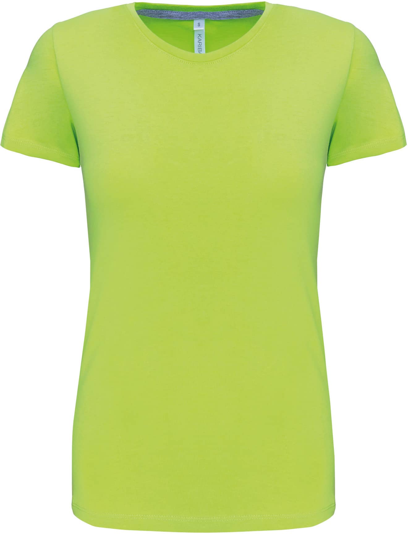 Ladies` Short-Sleeved Crew Neck T-Shirt