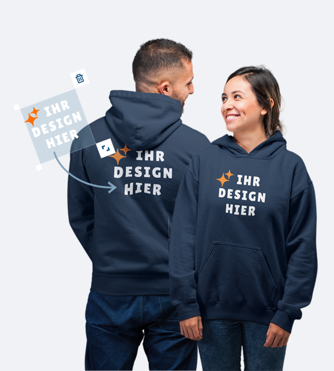 Hoodies veredeln lassen