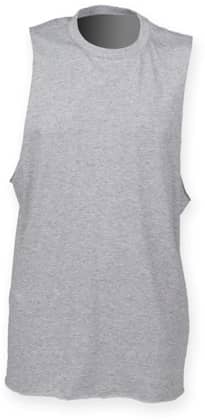 Men´s High Neck Slash Armhole Vest